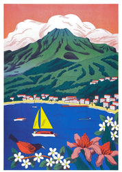 Montagne Pêlée A3 poster - Anne-Hélène Dubray