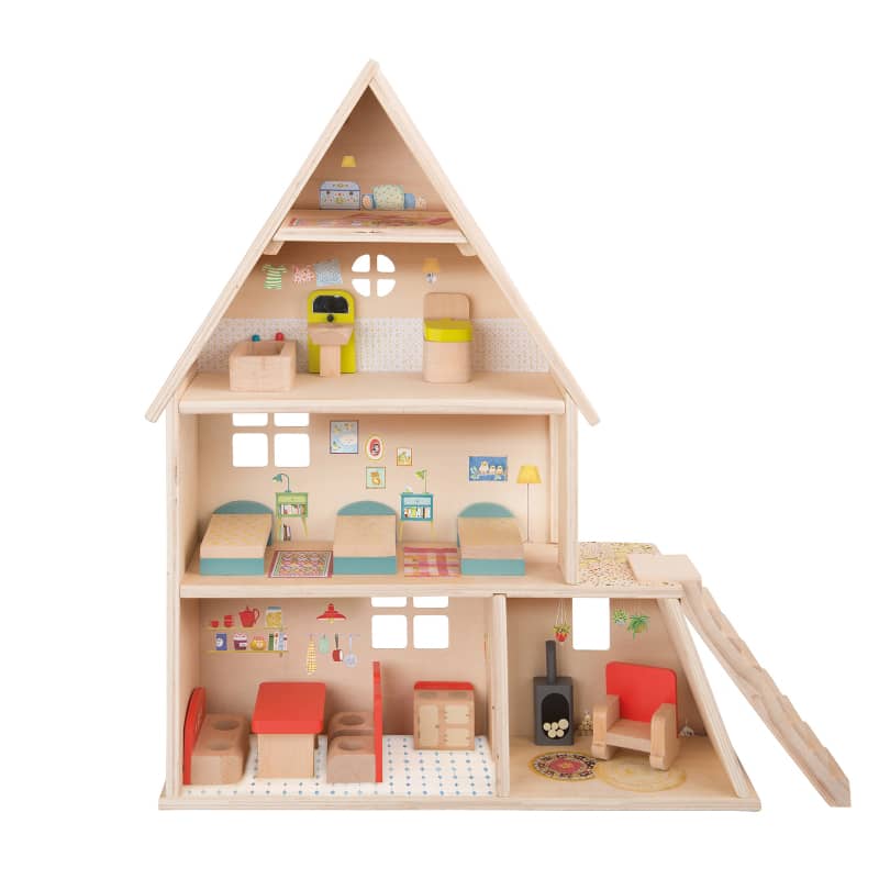 The Big Family Wooden Playhouse