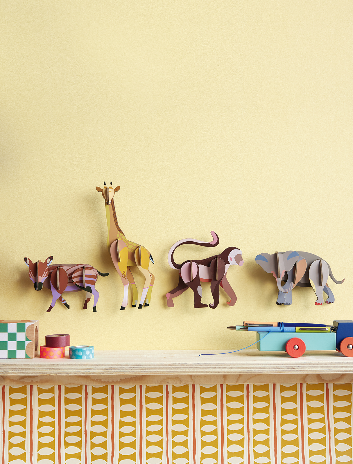 Monkey DIY Wall Art Kit