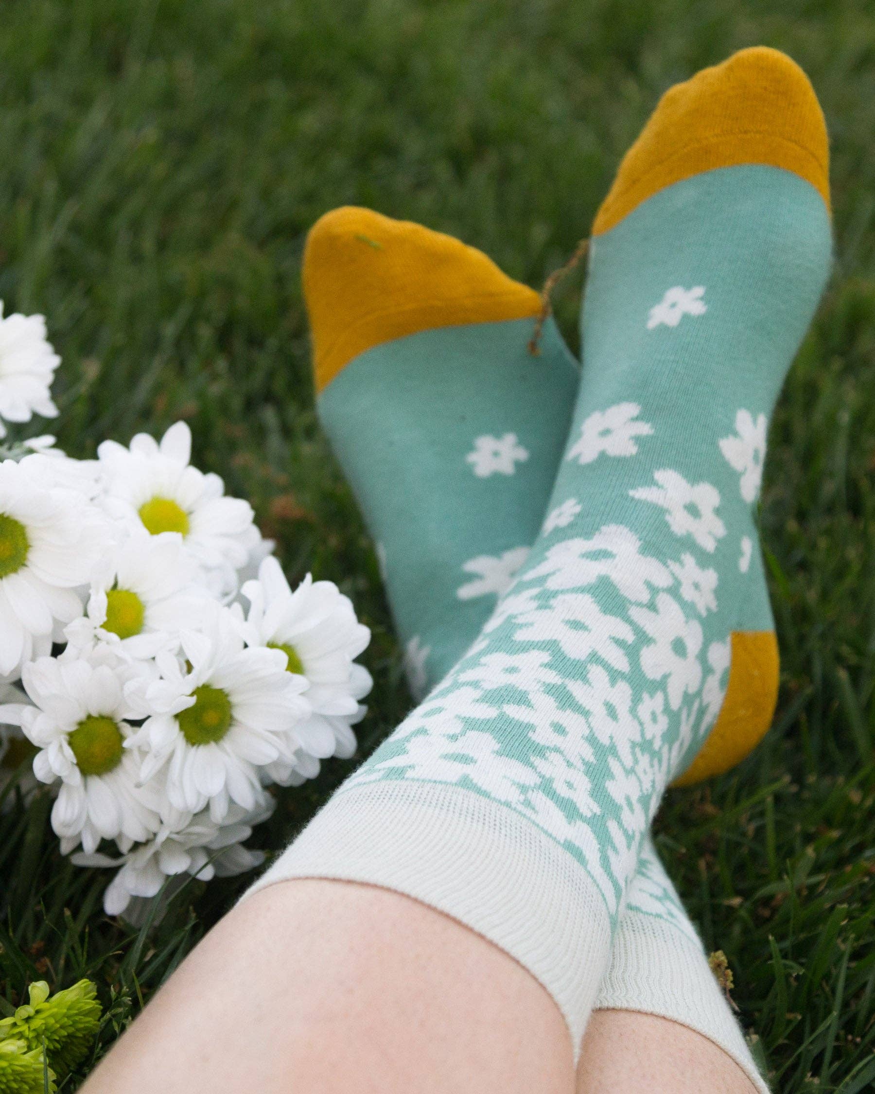 Flower Power Organic Cotton Socks