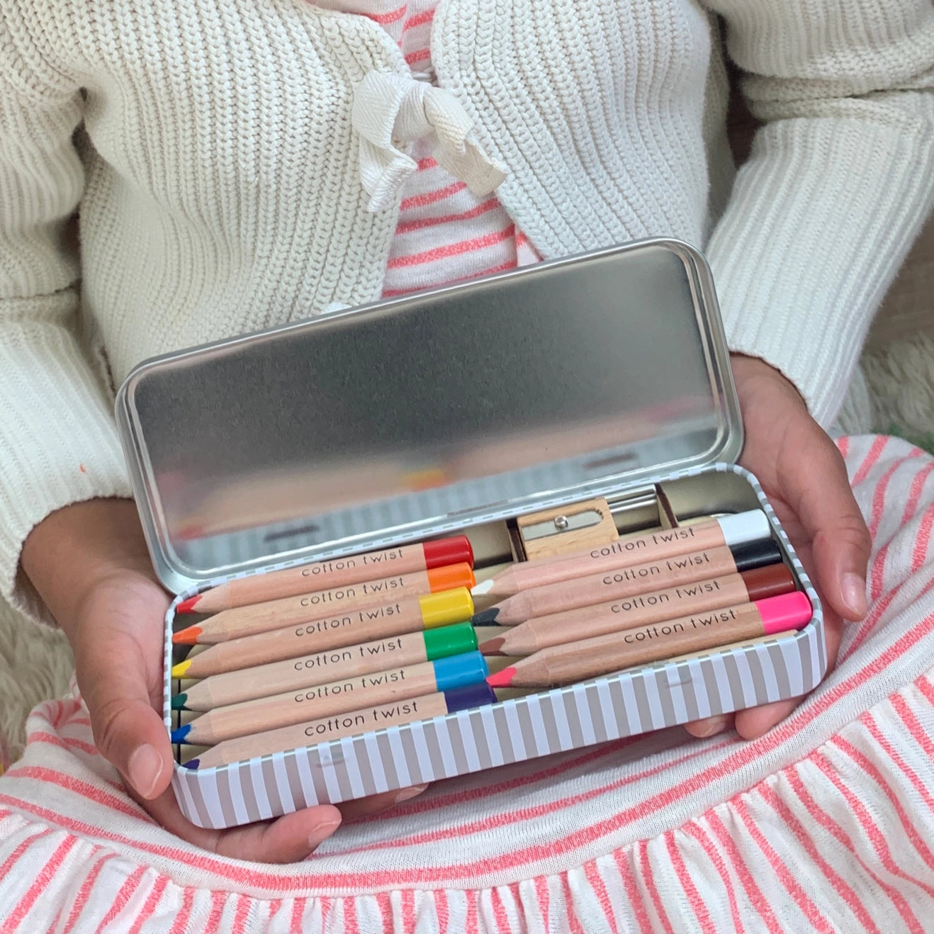 Jumbo Watercolor Pencils Tin