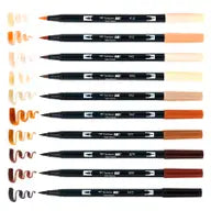 Portrait Dual Brush Art Markers - 10 Pk