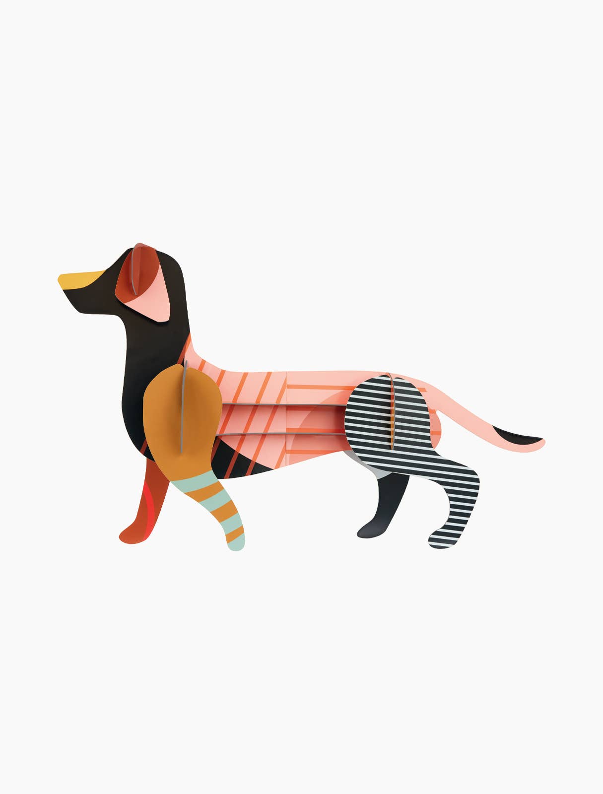 Maggie Dachshund - 3D DIY Wall Art Kit