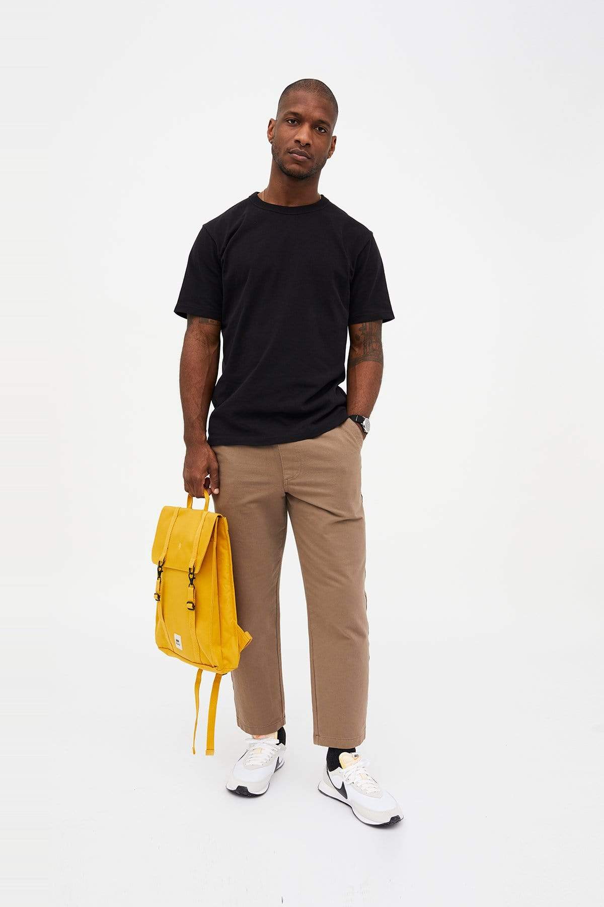 Handy Mustard Backpack
