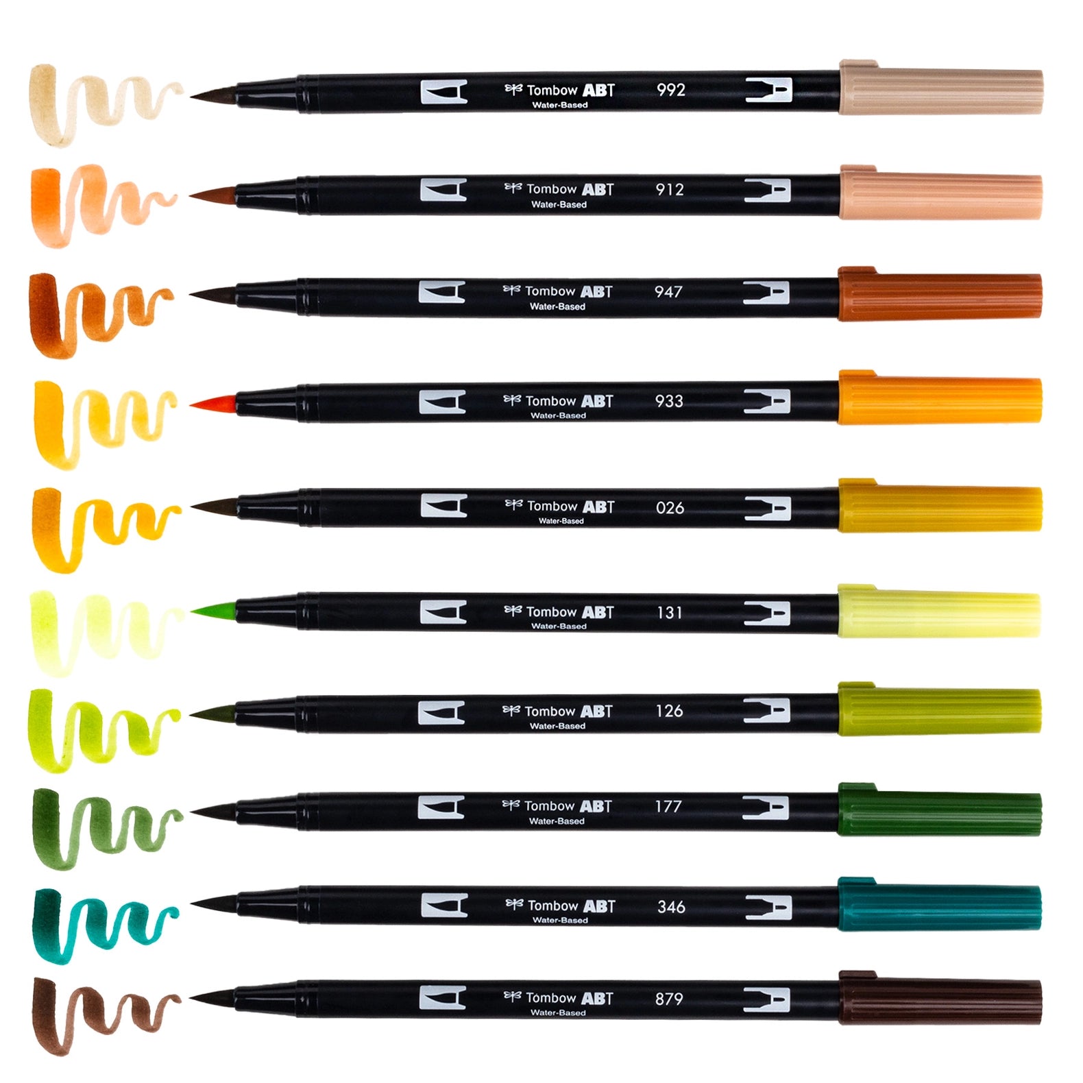 Seventies Dual Brush Art Markers - 10 Pk
