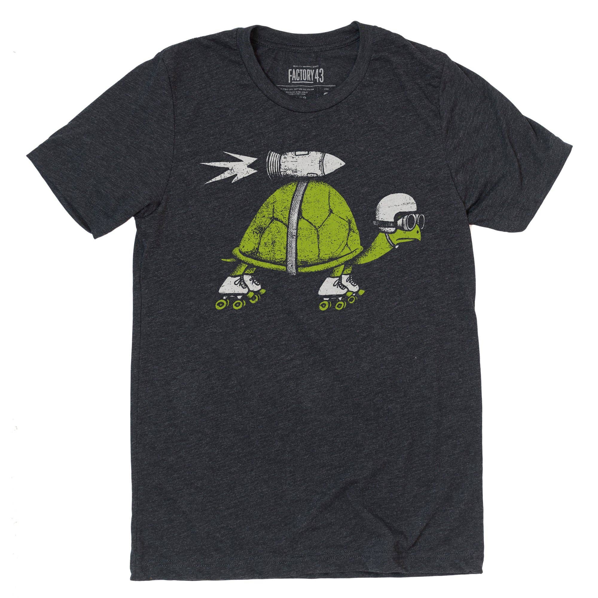Rocket Turtle Unisex Shirt: L
