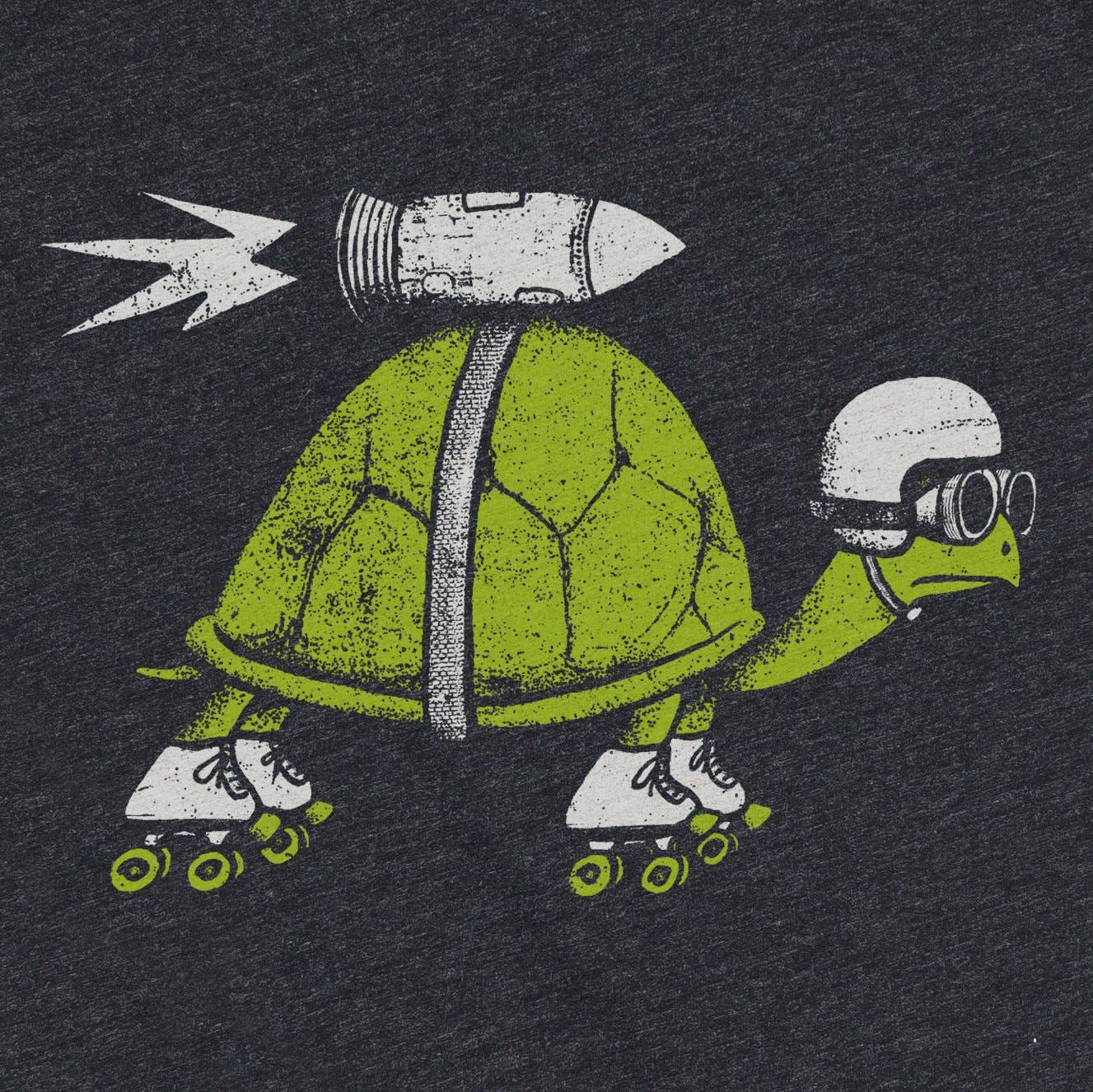 Rocket Turtle Unisex Shirt: L