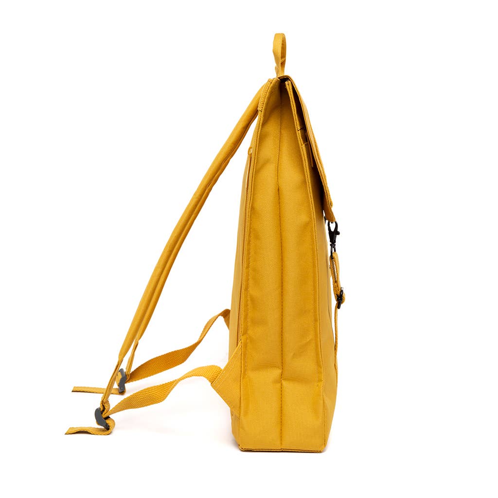 Handy Metal Mustard Backpack - Eco Friendly