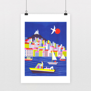 Popy Matigot - Marseille: A3 Poster