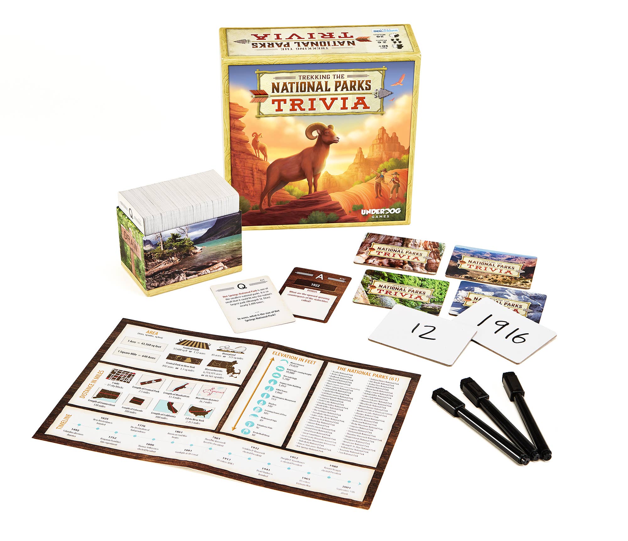 Trekking the National Parks: Trivia Game