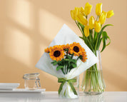 DIY Chenille Flower Bouquet Kit – Sunflower