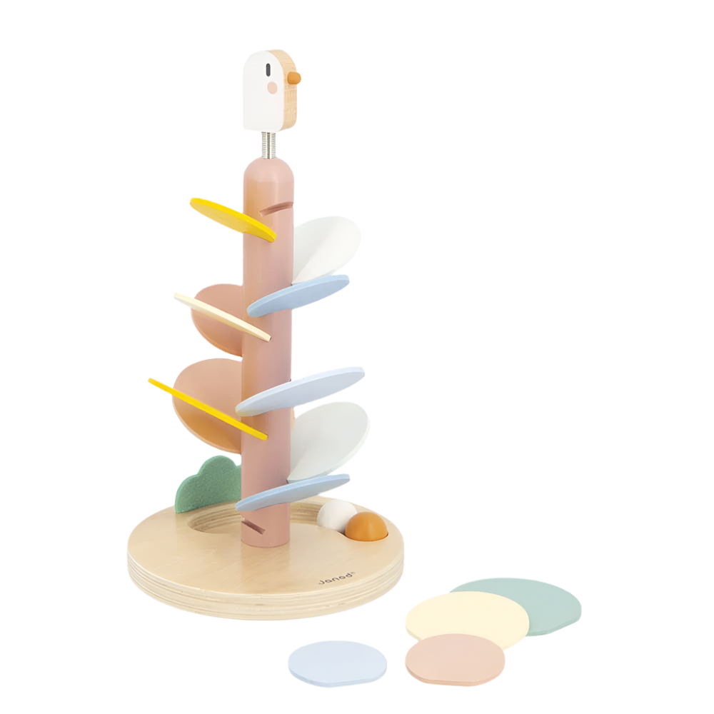 Sweet Cocoon Bird Paddle Slide Toy