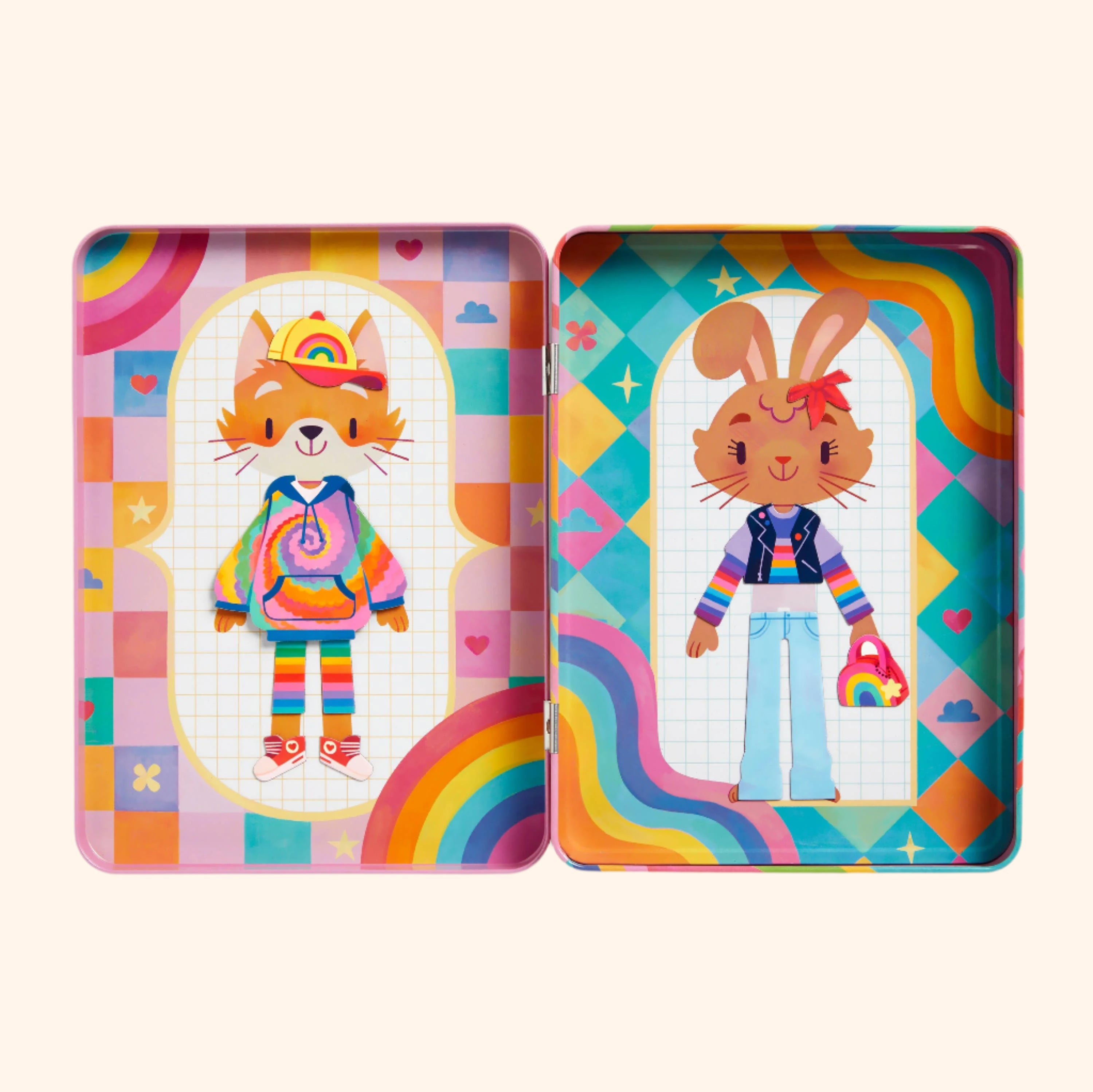 Rainbow Fashion Magnetic Dress-Up