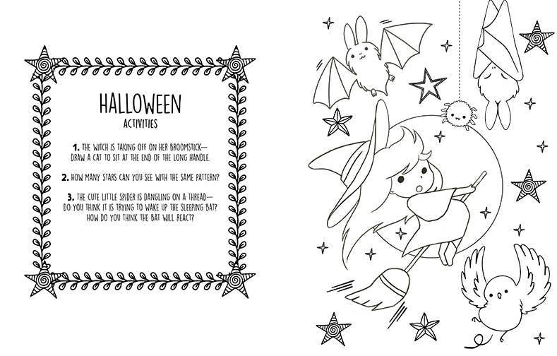 Color Cute Stuff Coloring Book