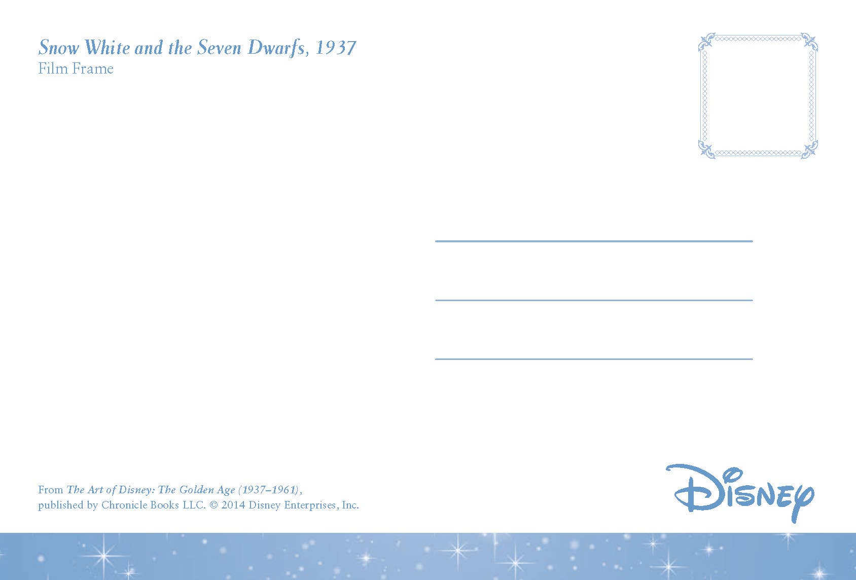 Disney The Art of Disney Postcard Set - Golden Age Animation