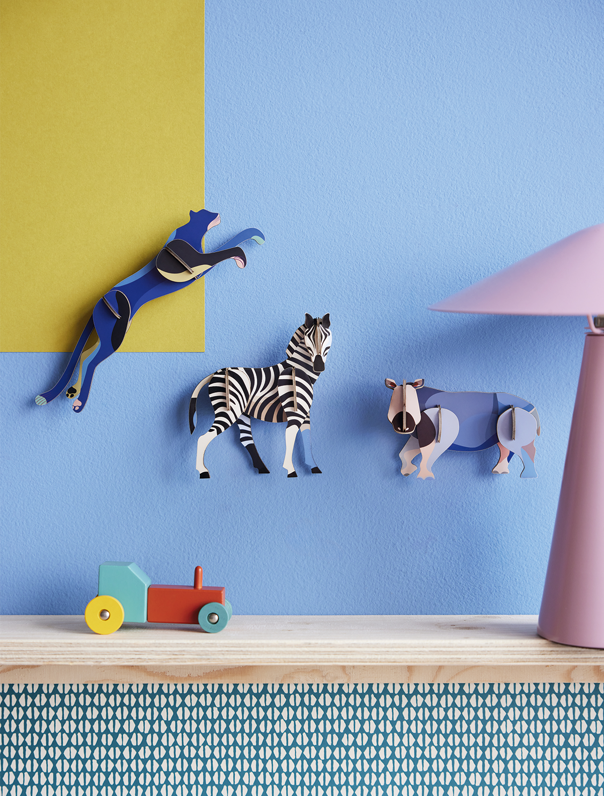 Zebra - 3D DIY Wall Art Kit