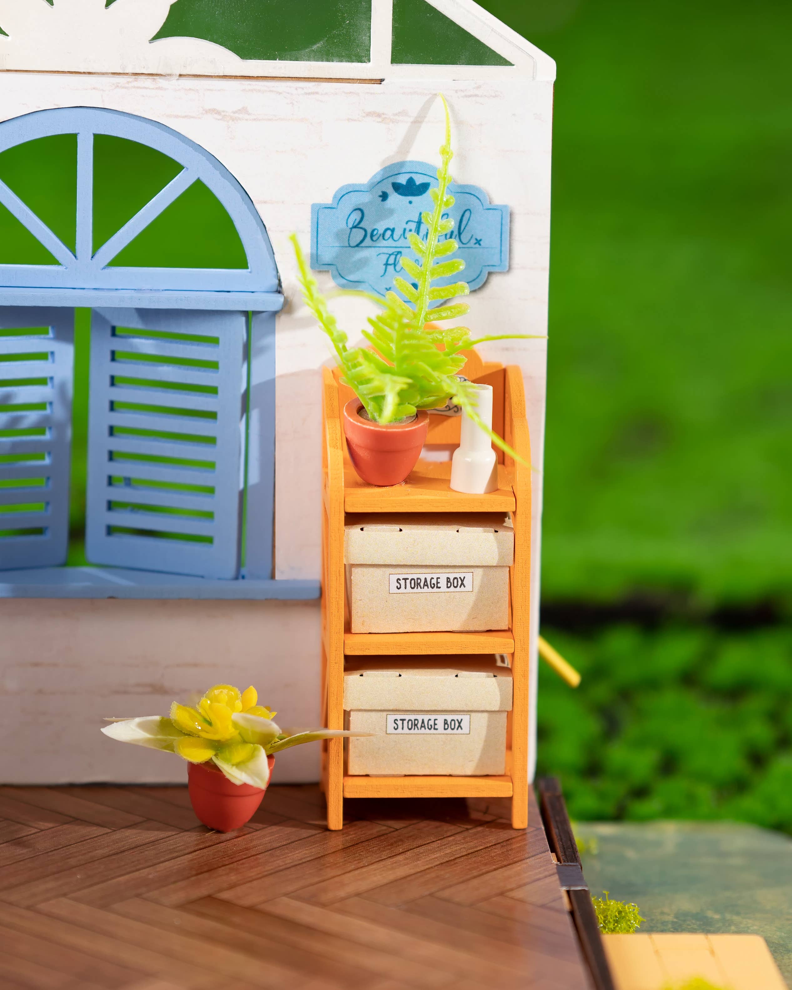 Dreamy Garden House: DIY Miniature House Kit