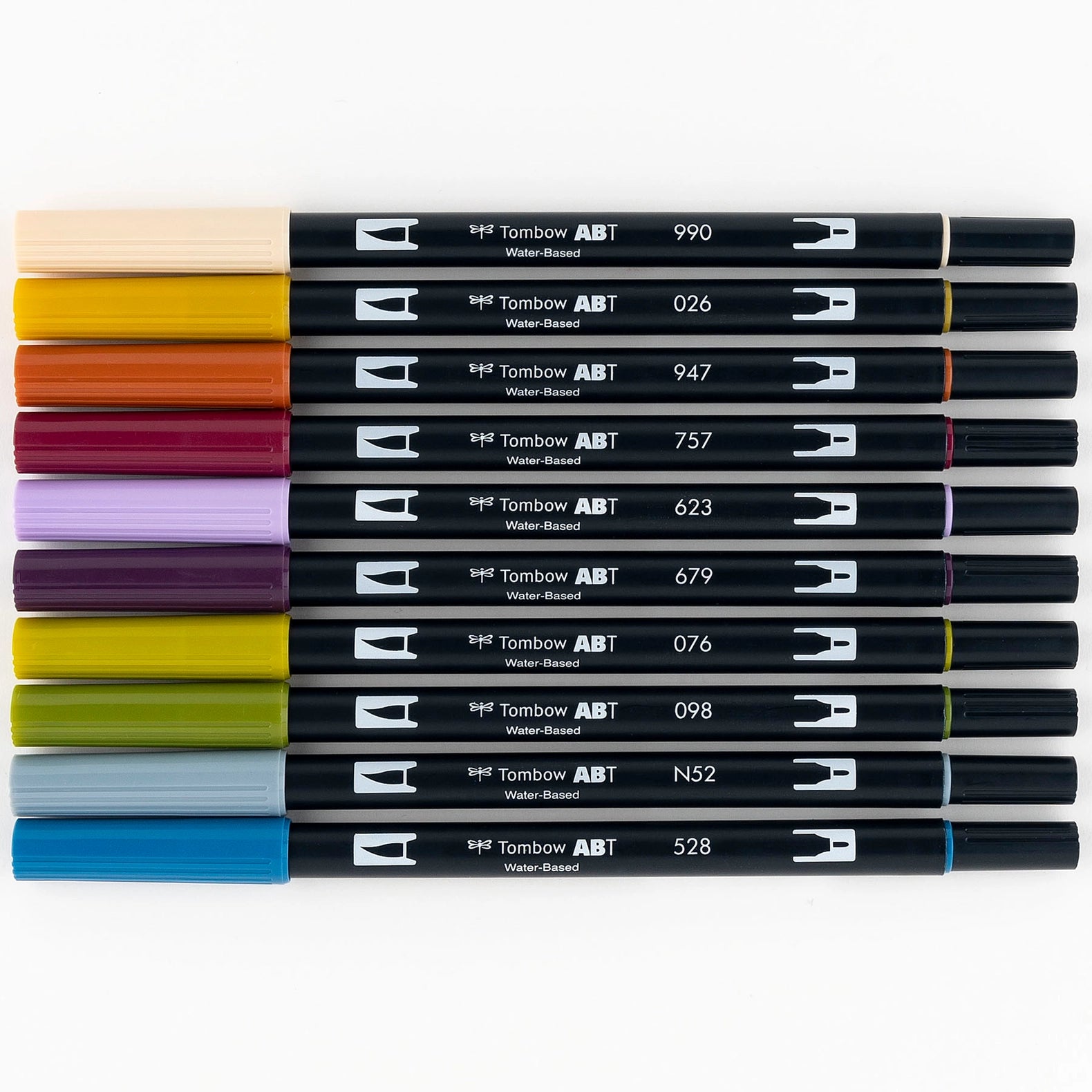 Muted Dual Brush Art Markers - 10 Pk