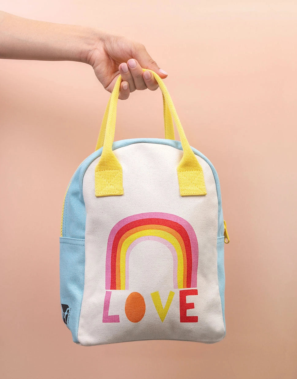 Love Organic Cotton Lunch Bag