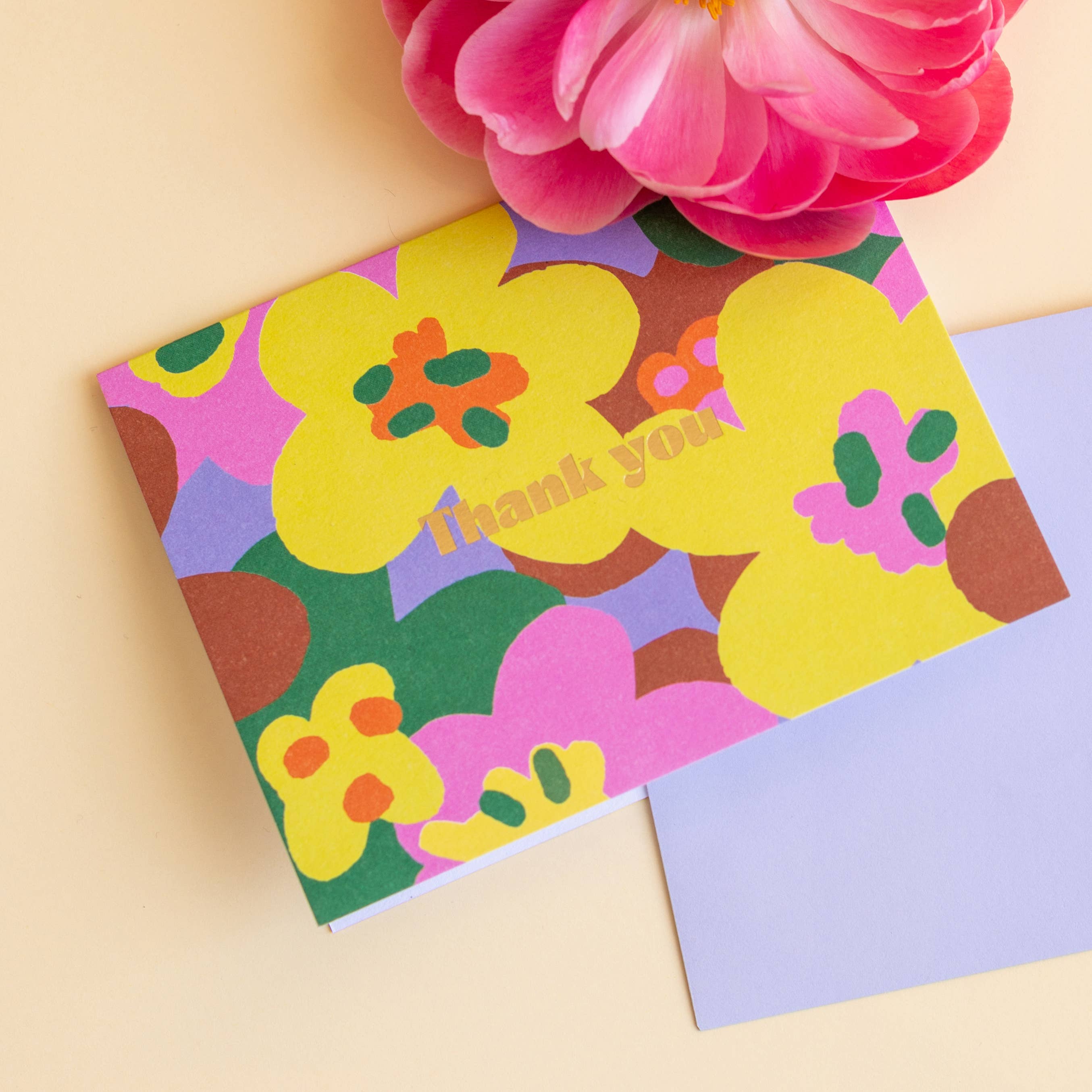 PRETTY FLOWERS Greeting Card