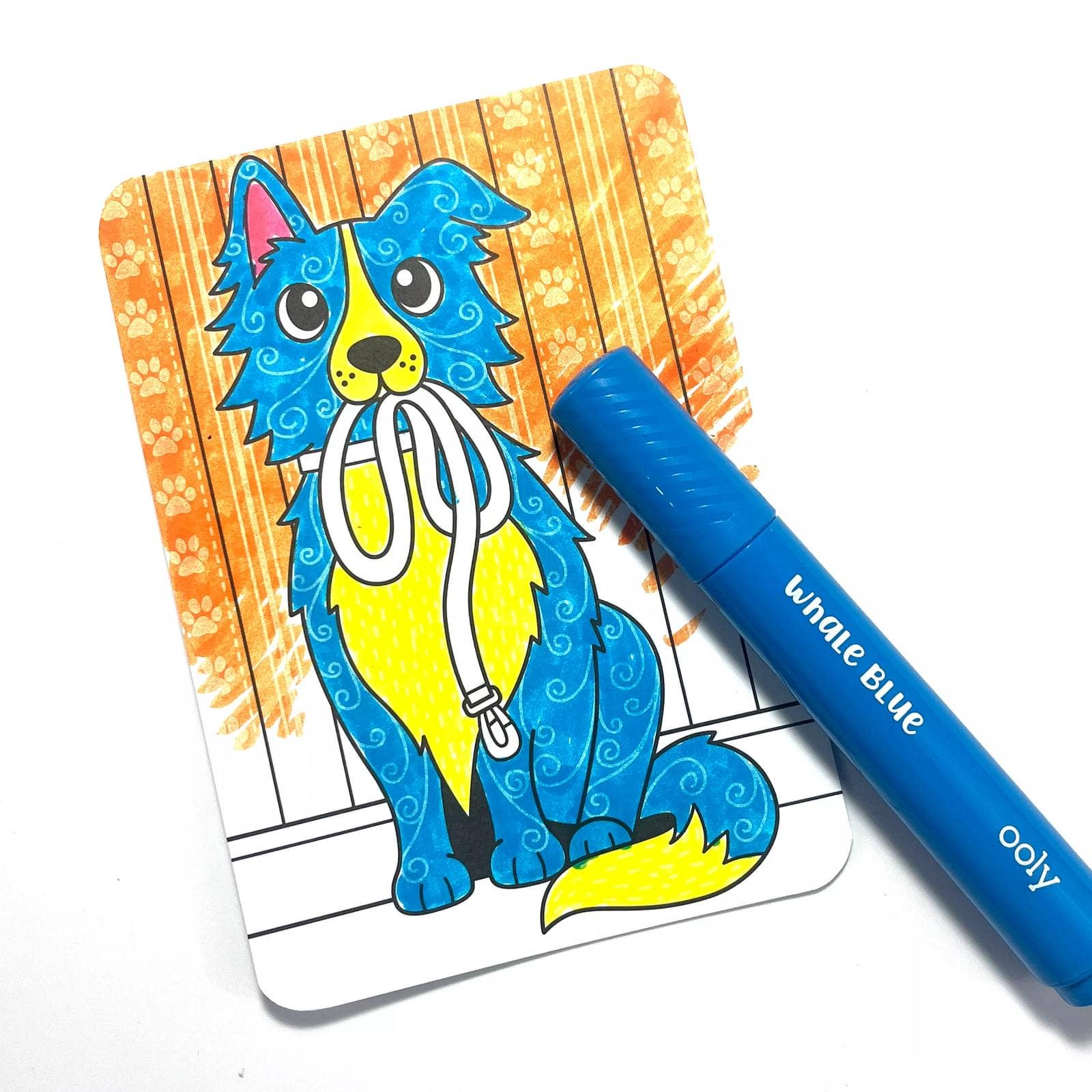 Dog Days - Undercover Art Hidden Patterns Coloring Activity