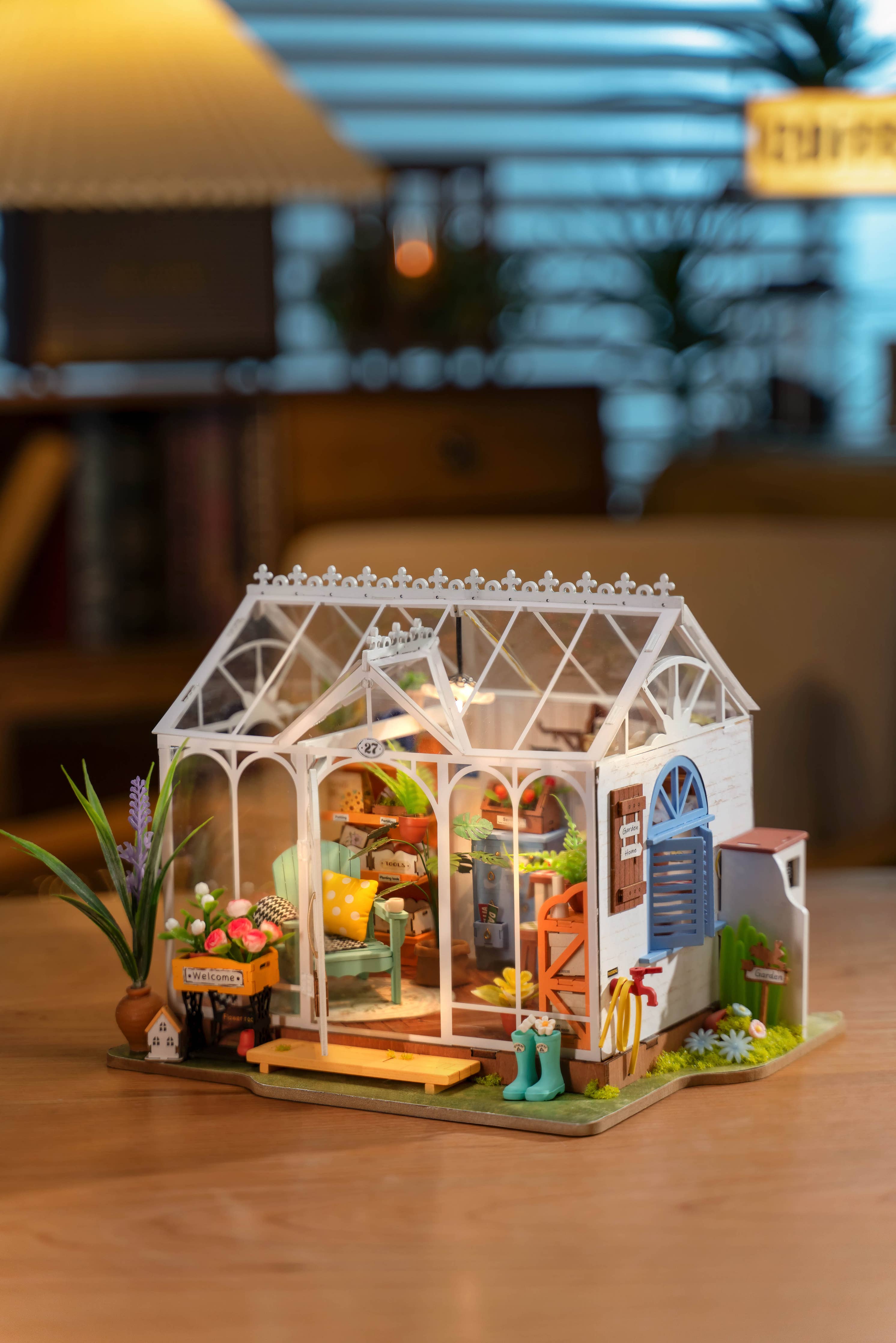 Dreamy Garden House: DIY Miniature House Kit