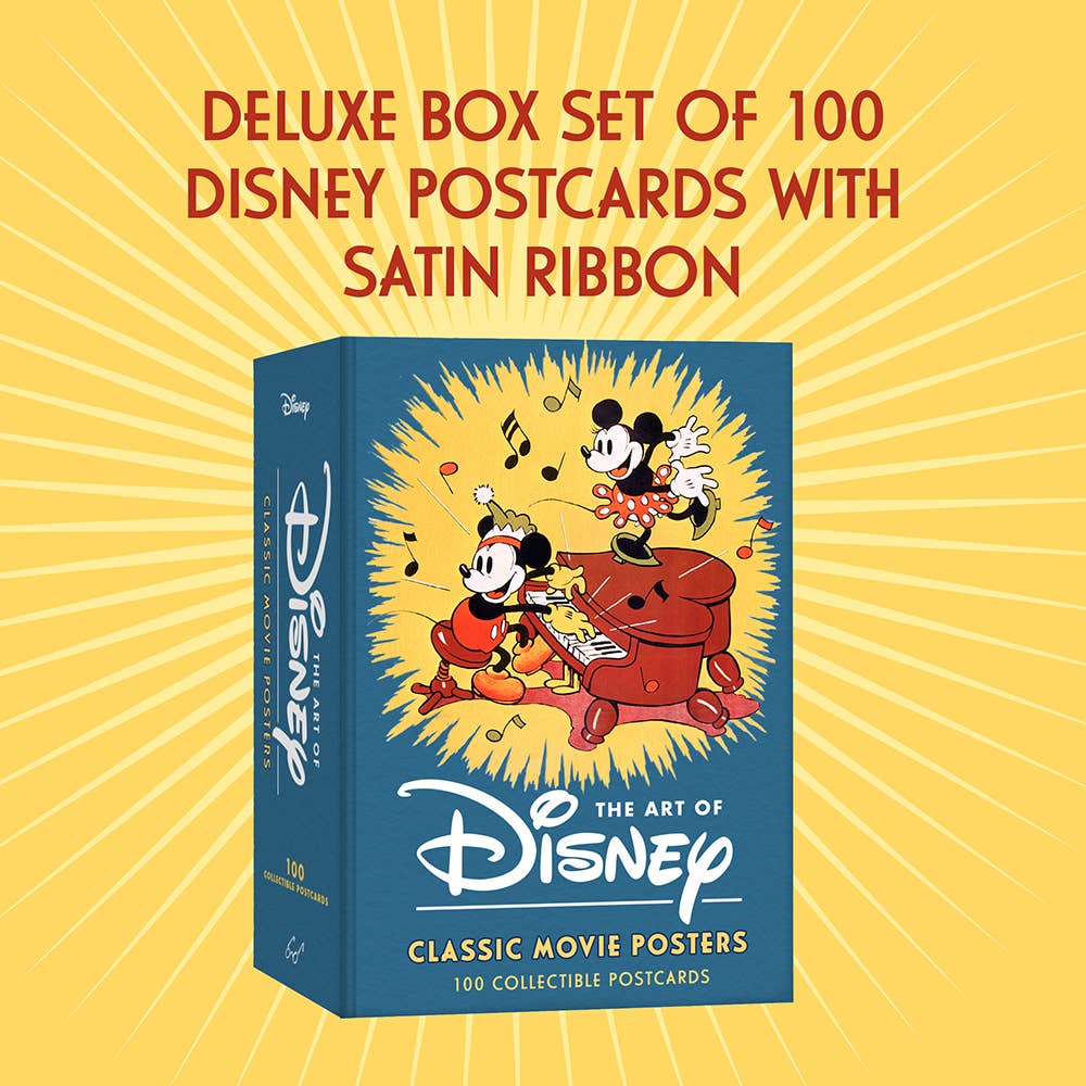 Disney The Art of Disney: Iconic Movie Posters: 100 Collectible Postcards