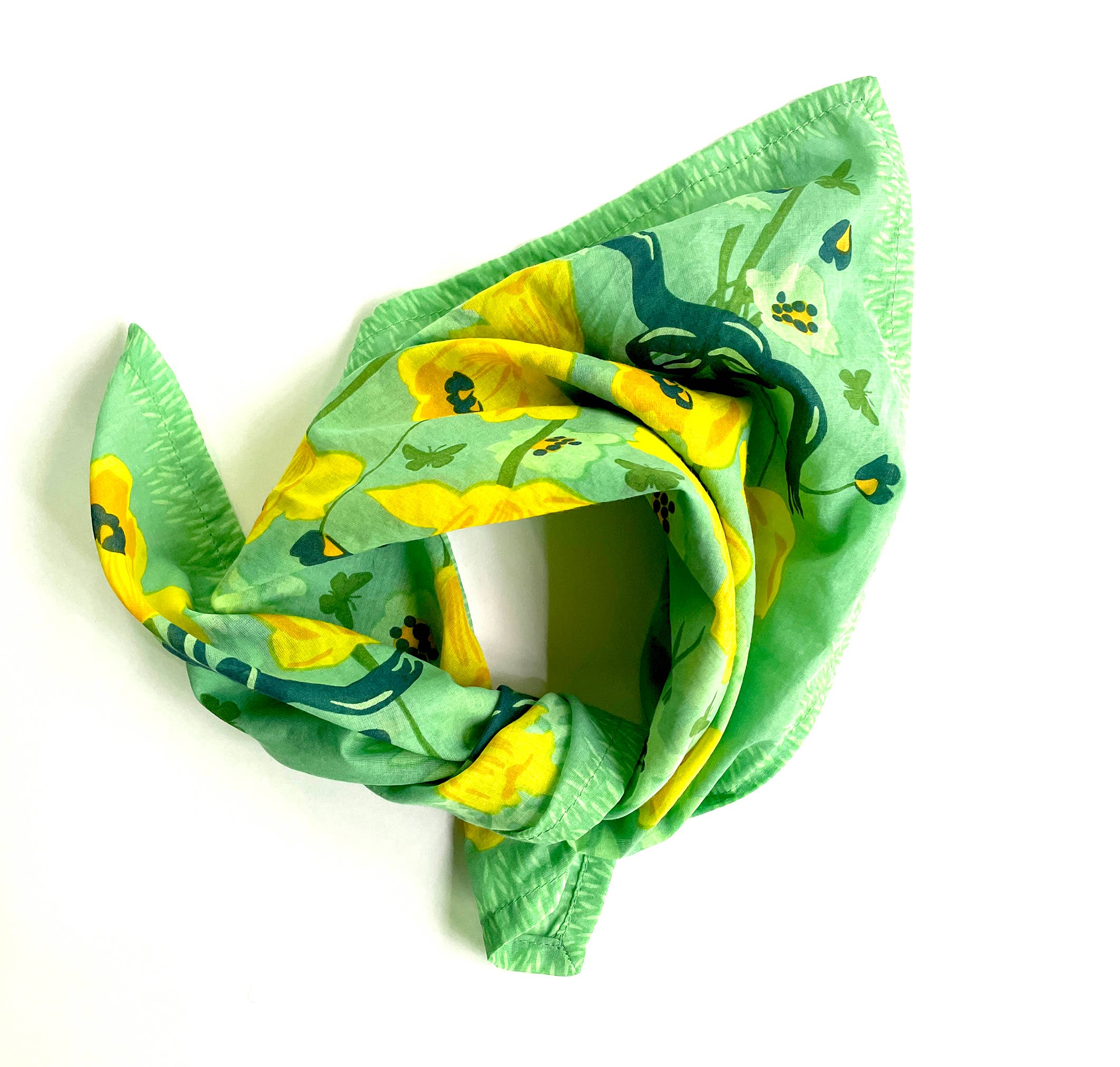 Daffodil Kerchief Bandana