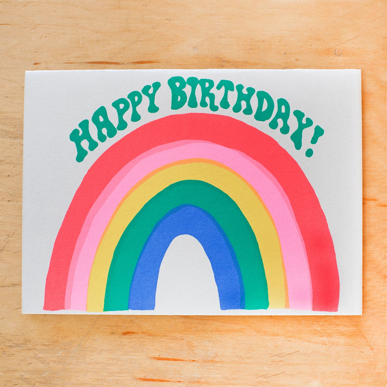 Birthday Rainbow - Greeting Card