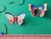 Cepora Butterfly 3D DIY Wall Art Craft Kit