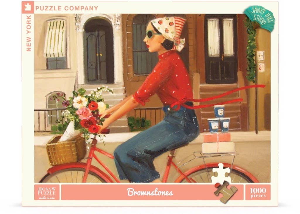 Brownstones Puzzle by Janet Hill