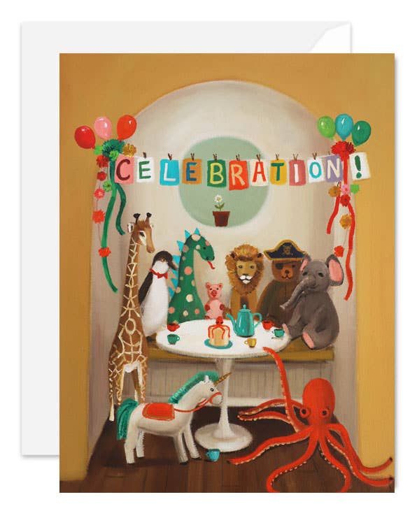 Celebration Tea Party Card