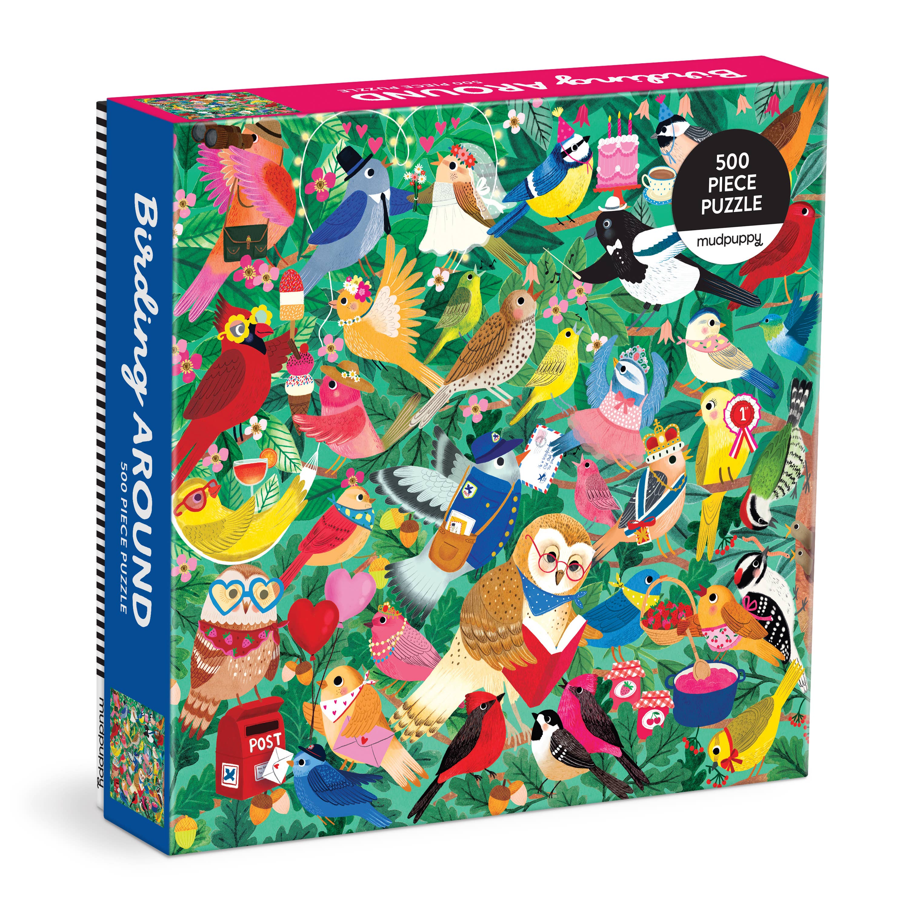 Birding Around 500 Piece Family Puzzle