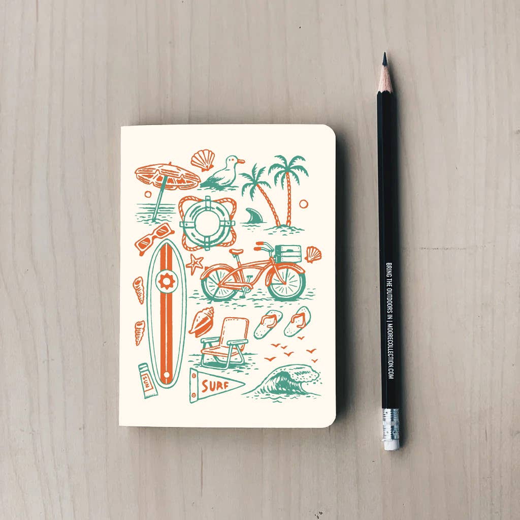 Mini Beach Life Notebook