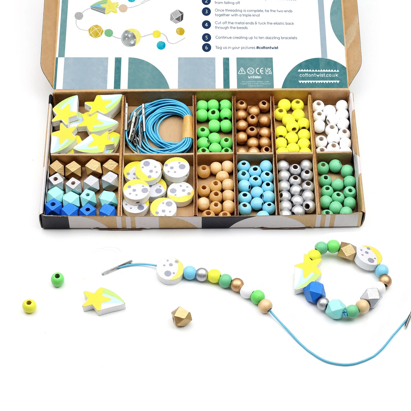 Outer Space Bracelet Making Kit