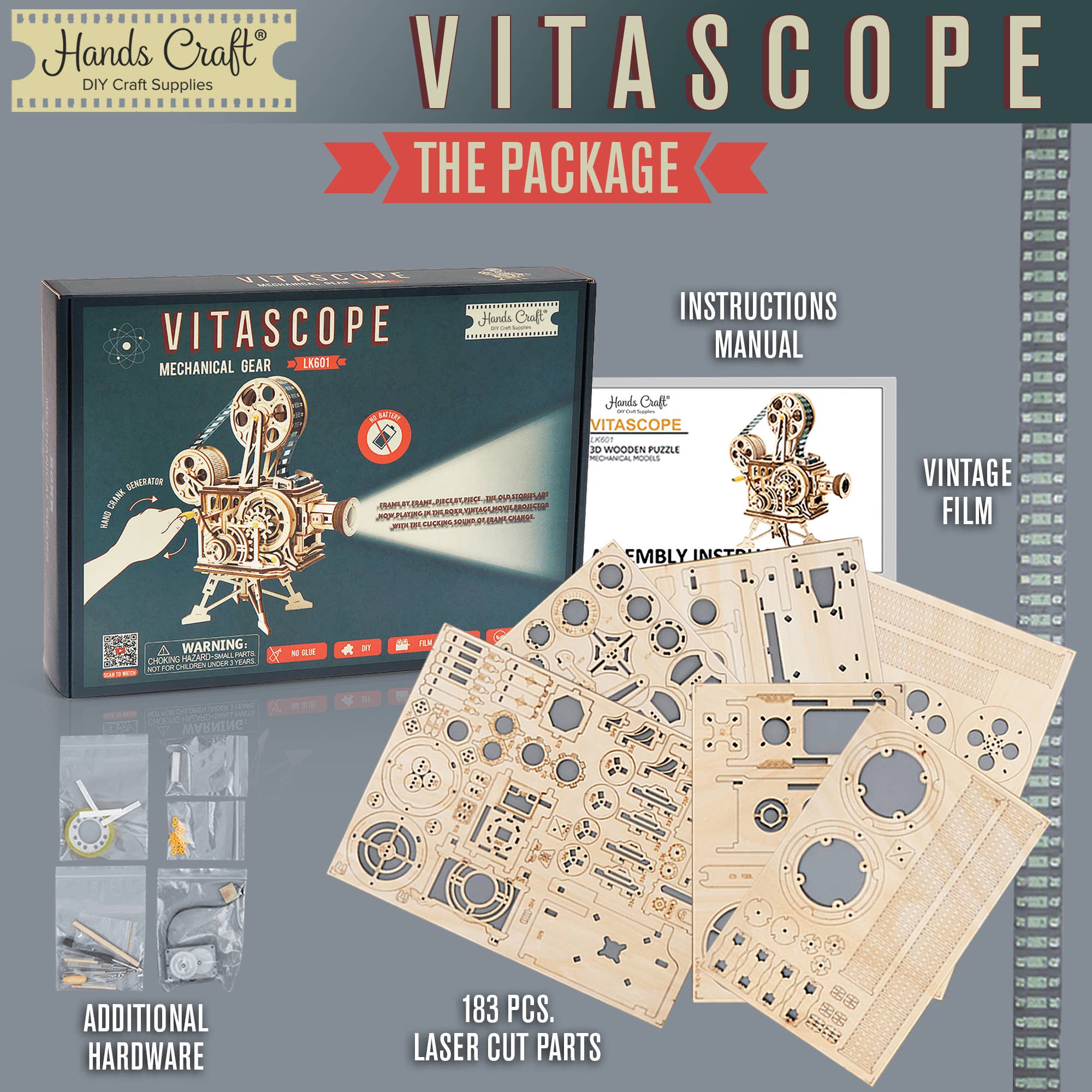 DIY Wooden Puzzle: Vitascope