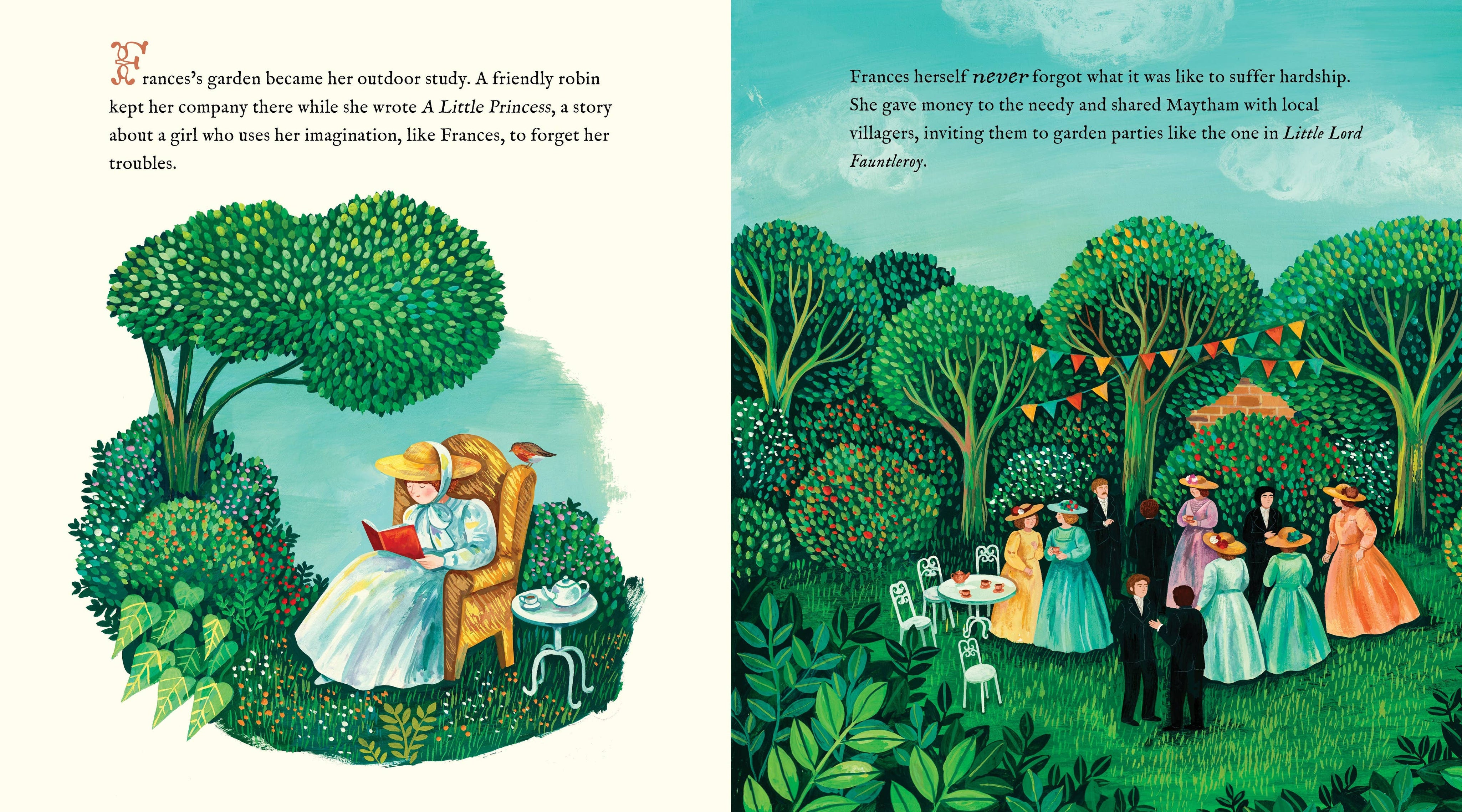 The Secret Gardens of Frances Hodgson Burnett (Kids Book)