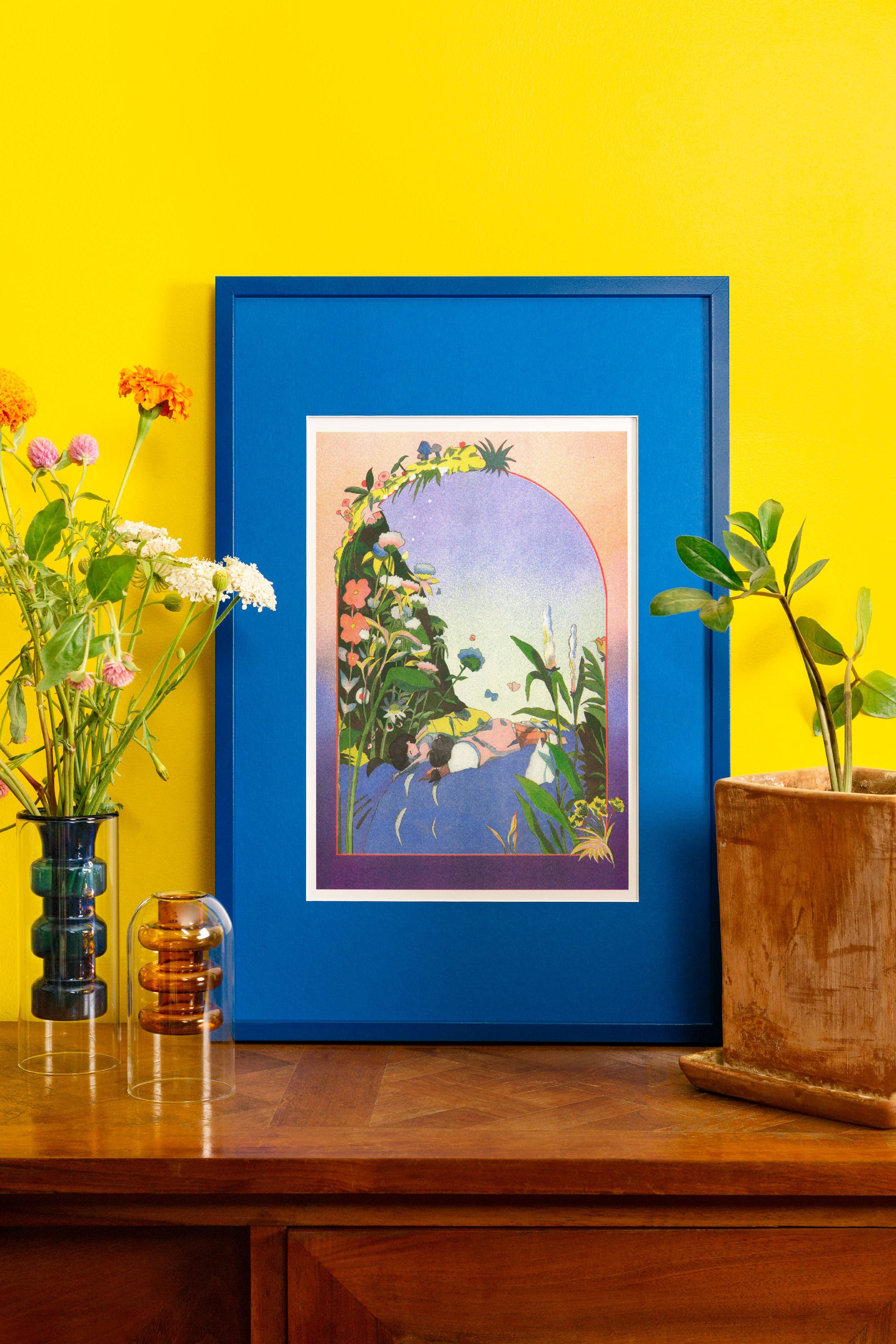 Miyazaki/Totoro A3 poster - Jeanne Saboureault