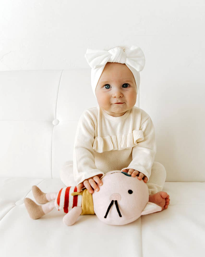Remi the Organic Cotton Cat - Pink
