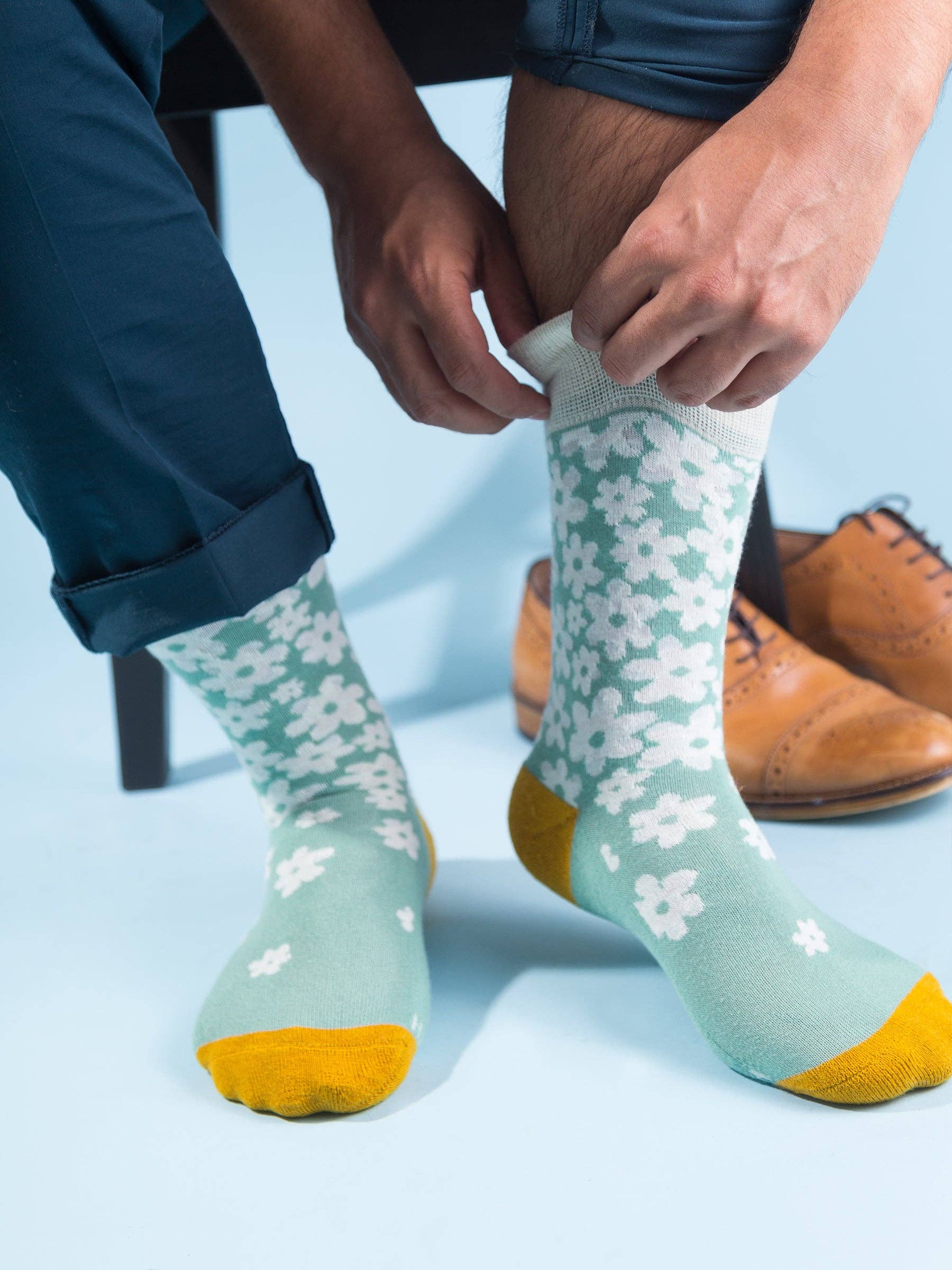 Flower Power Organic Cotton Socks