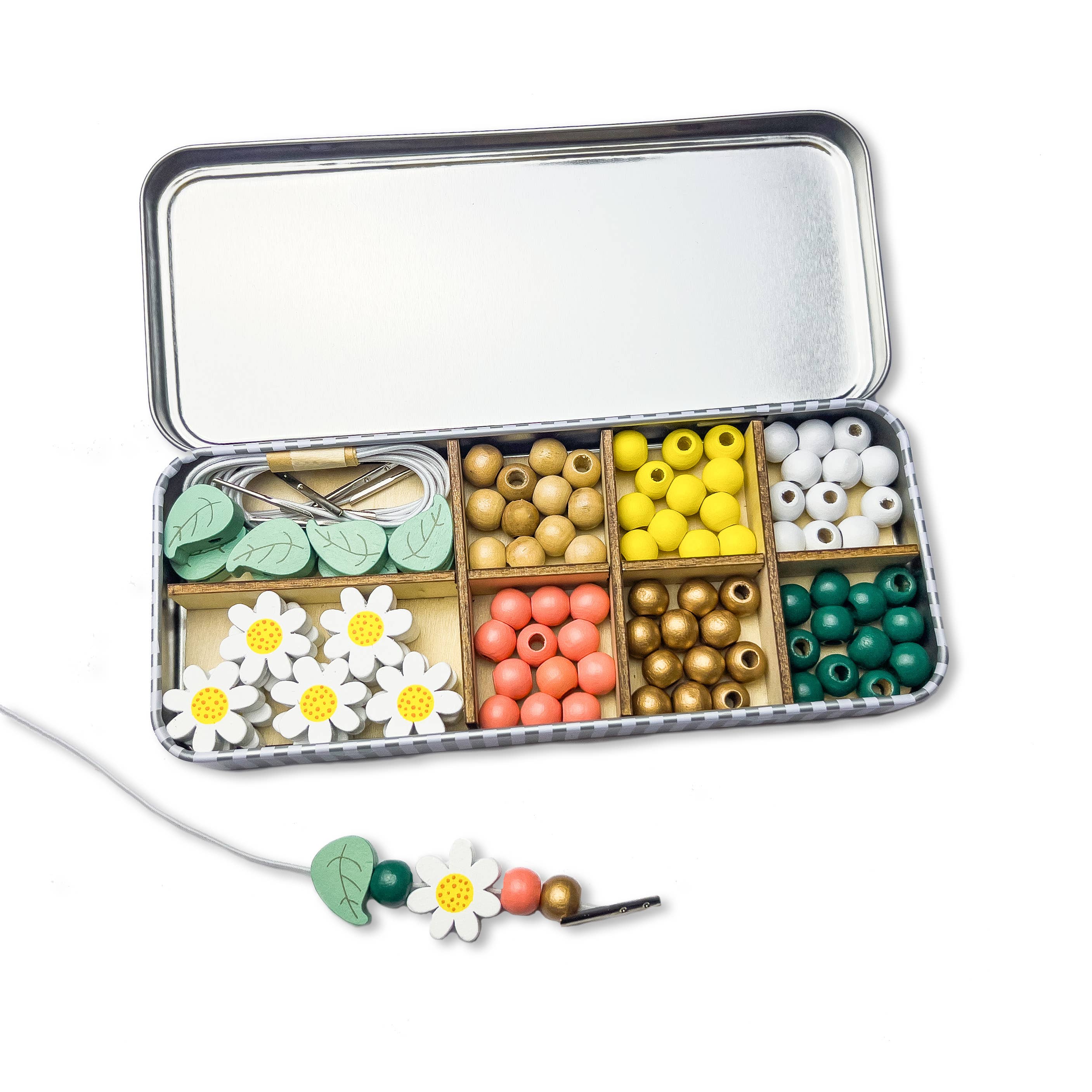 Daisy Bracelet Bead Kit - 5 Bracelets