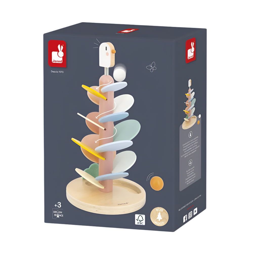 Sweet Cocoon Bird Paddle Slide Toy