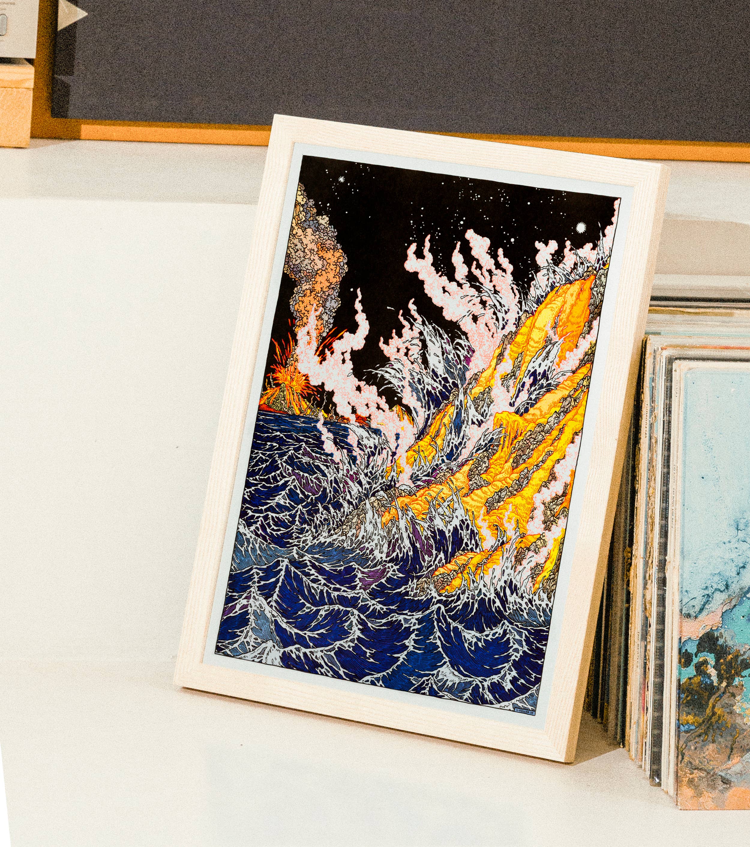 The Rise of the Imaginary A3 poster - Clement Vuillier