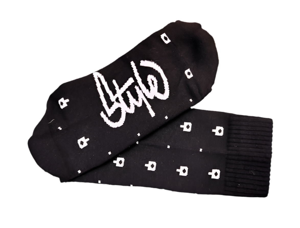 STYLE Custom Woven Fat Cap Socks