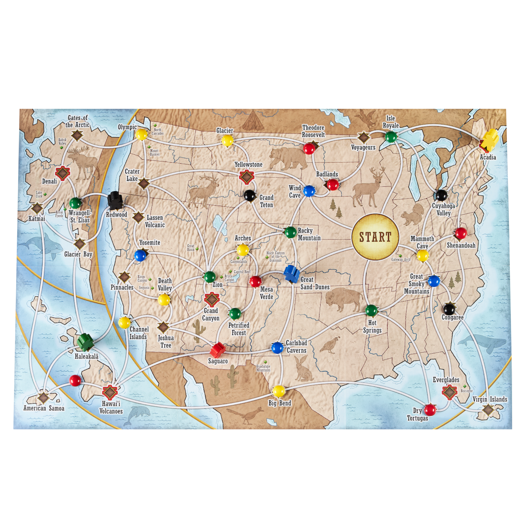 National Parks Trekking Game