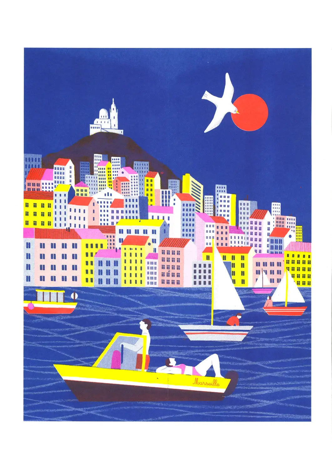 Popy Matigot - Marseille: A3 Poster