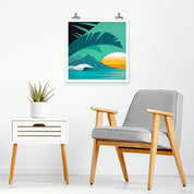 Tropigold - Giclee Fine Art Print 12"x12"