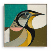 Meadowlark - Giclee Fine Art Print 12"x12"
