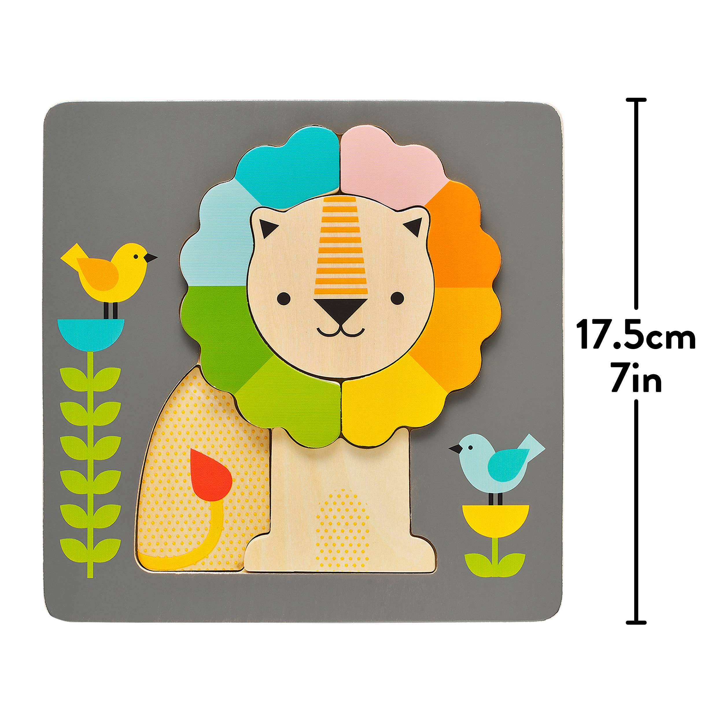 Little Lion Chunky Wood Puzzle