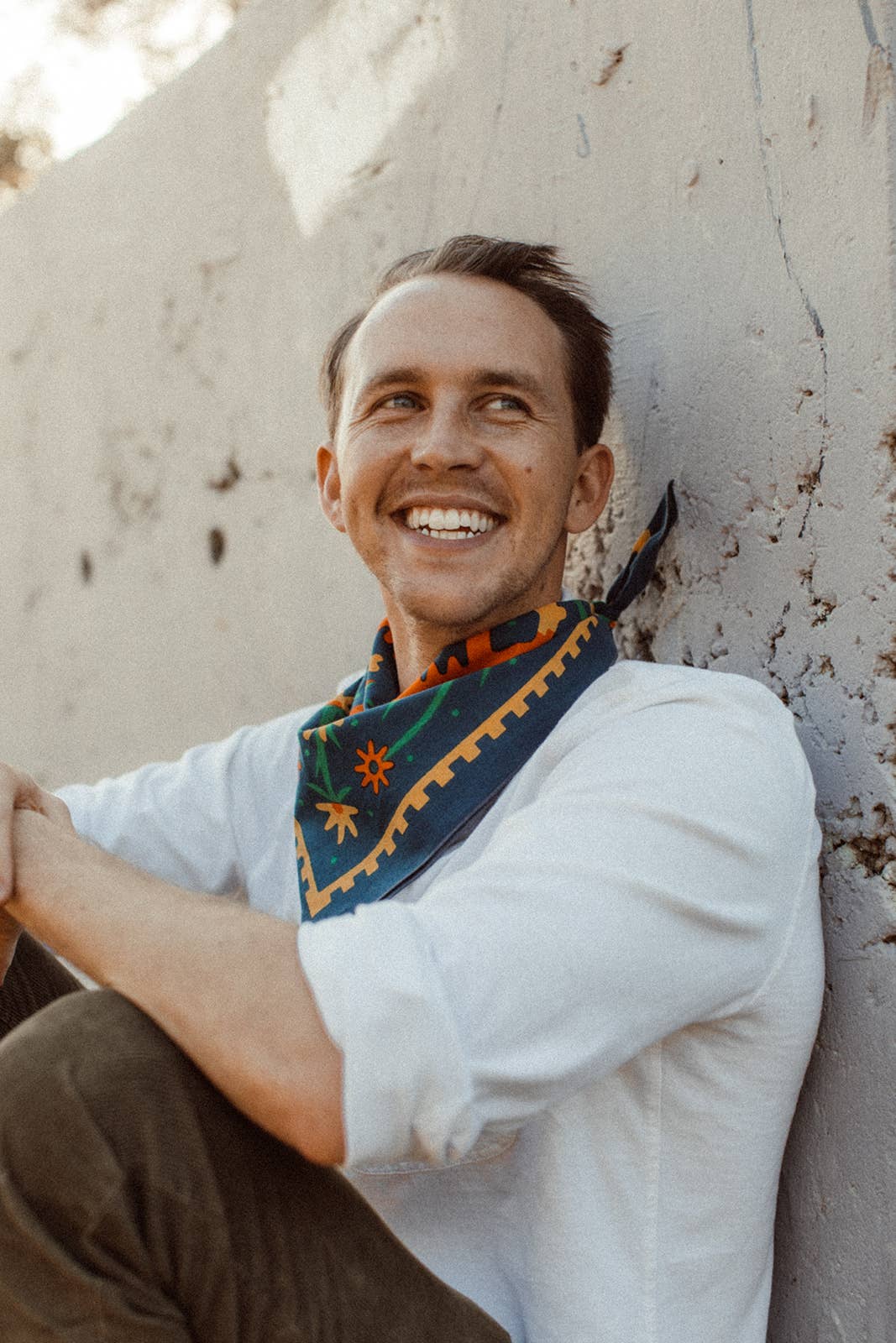 "Endless Bloom" Organic Cotton Bandana